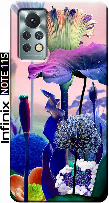 YornoSis Back Cover for Infinix NOTE 11S 2791  (Multicolor, 3D Case, Silicon, Pack of: 1)