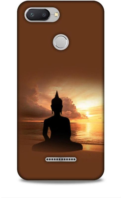Keviv Back Cover for Mi Redmi 6  (Brown, 3D Case, Pack of: 1)