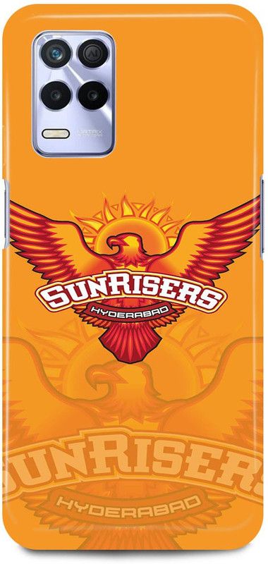 JUGGA Back Cover for Realme 8 5G, RMX3241, SUNRISES, HYDERABAD, IPL, TEAM, ORANGE, ARMY, LOGO  (Orange, Hard Case, Pack of: 1)