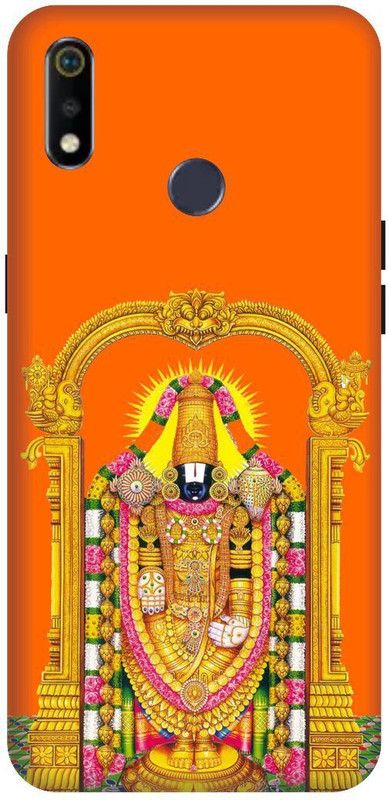 SSMORYA Back Cover for Realme 3, Realme 3i (Tirupati Balaji) Printed Back Cover  (Multicolor, Waterproof, Pack of: 1)