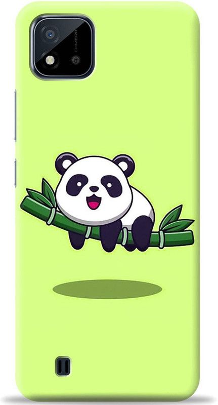 Crafter Back Cover for Realme C11 2021  (Green, Shock Proof, Pack of: 1)