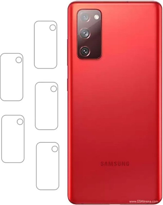 D Plus Back Camera Lens Glass Protector for Samsung Galaxy S20 FE  (Pack of: 6)