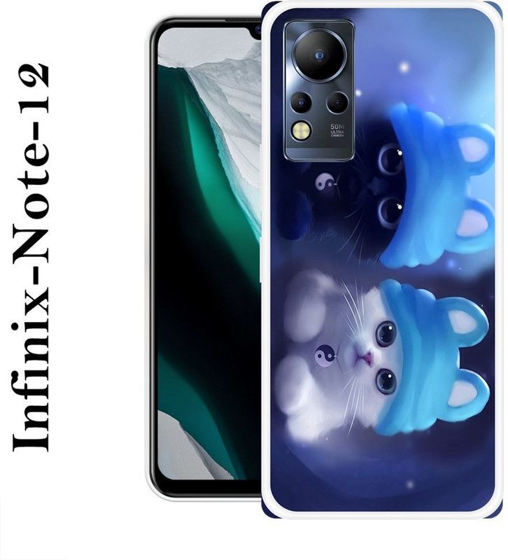 REDFLY Back Cover for Infinix Note 12  (Multicolor, Silicon)