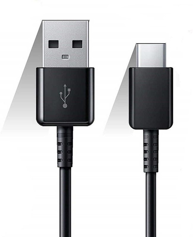AMUNGUSS USB Type C Cable 1.2 m 3 Amp Original Fast Charging Cable USB Type C Cable || High Speed Data Transfer || ( Support Fast Charging & Data Sync )  (Compatible with Samsung S8, S9/, S10, Note 8, Note 9, Black, One Cable)