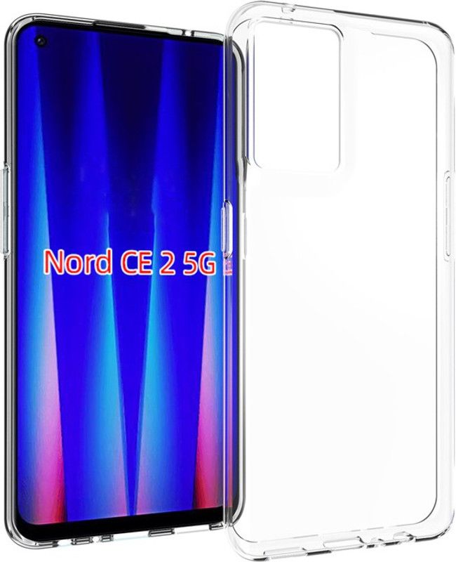 Celzo Back Cover for OnePlus Nord CE 2 (5G)  (Transparent, Silicon, Pack of: 1)