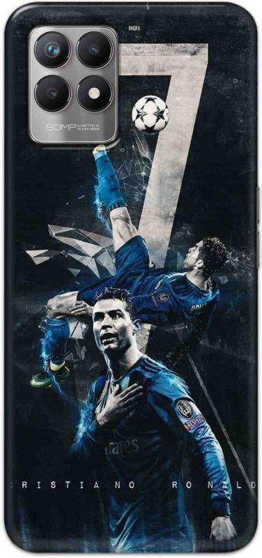 NDCOM Back Cover for Realme Narzo 50 4G Ronaldo Photo in Graphics Printed  (Multicolor, Hard Case, Pack of: 1)