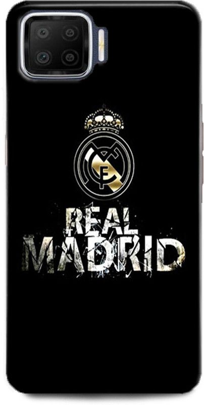 INDICRAFT Back Cover for OPPO F17, CPH2095 REAL MADRID, LOGO, EMBLEM, FC, FOOTBALL, SPORTS  (Multicolor, Hard Case, Pack of: 1)