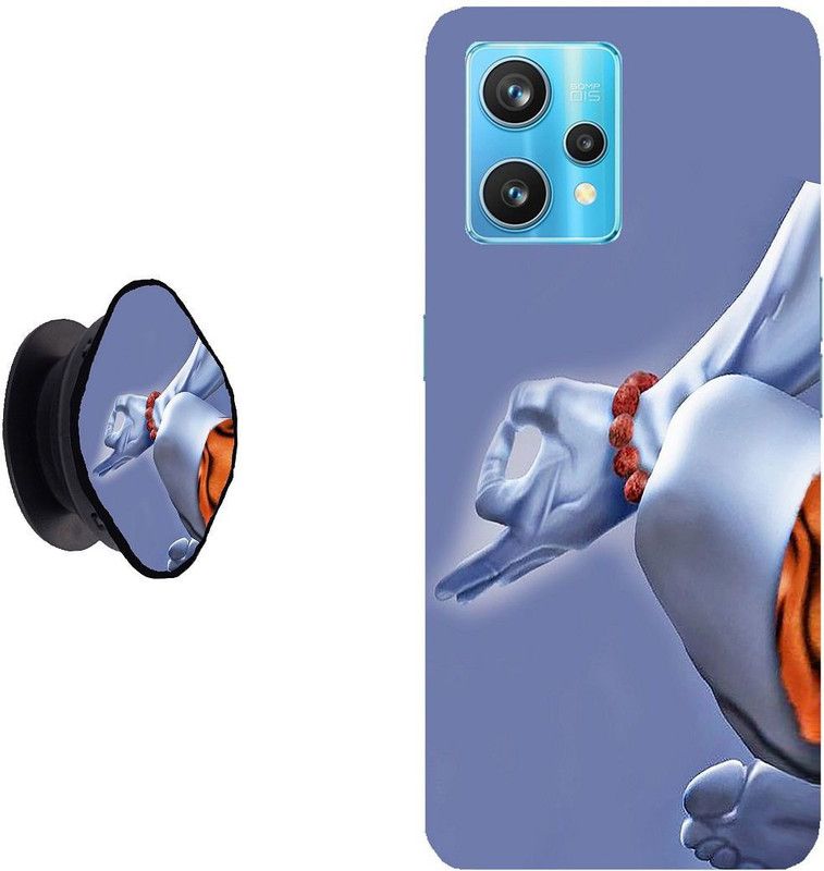 KIZIN Back Cover for Realme 9 Pro 5G, Realme 9 Pro  (Blue, Cases with Holder)