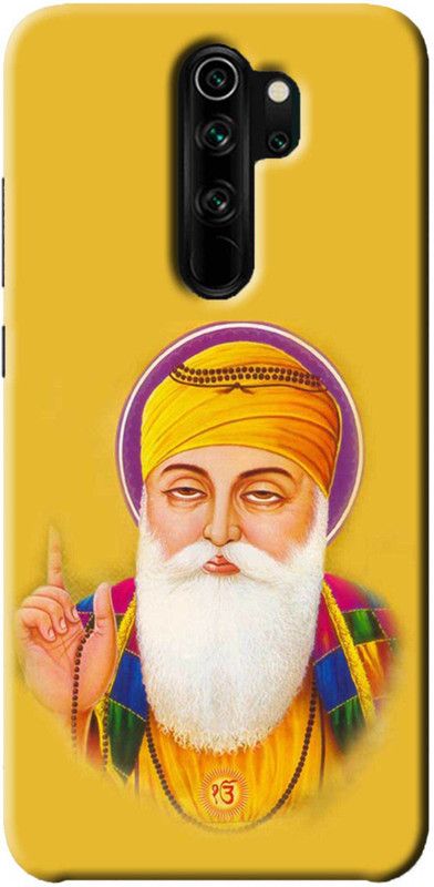 NDCOM Back Cover for Redmi 9 Prime Guru Nanak Dev Ji Printed  (Multicolor, Hard Case, Pack of: 1)