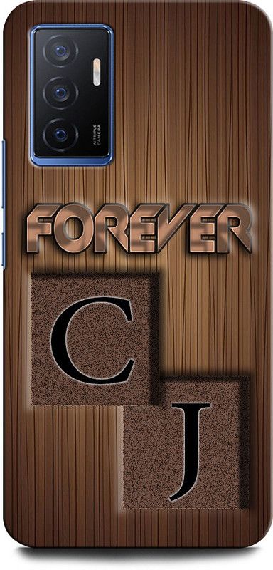 INTELLIZE Back Cover for VIVO V23e 5G CJ, C LOVE J, J LOVE C, C LETTER, J LETTER, CJ NAME  (Multicolor, Hard Case, Pack of: 1)