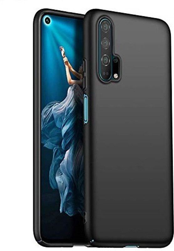 LIKEDESIGN Back Cover for Honor 20  (Black, Shock Proof, Pack of: 1)