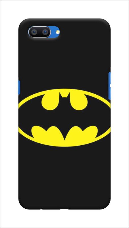 NICPIC Back Cover for Realme C1, Oppo A3s  (Black, Dual Protection, Pack of: 1)
