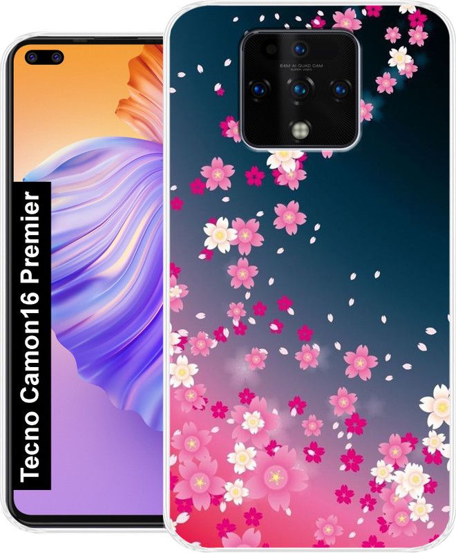 Coolcase Back Cover for Tecno Camon 16 Primier Back Cover  (Multicolor, Grip Case, Silicon)