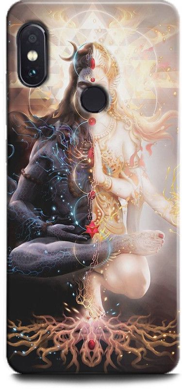INTELLIZE Back Cover for Mi Redmi Note 5 Pro/ MZB6084IN shivji,Printed  (Multicolor, Shock Proof, Pack of: 1)