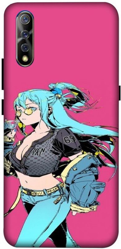 LUCKY MOBI.COM Back Cover for VIVO S1 ( cartoons, micky mouse) PRINTED BACK COVER  (Multicolor, Waterproof, Pack of: 1)