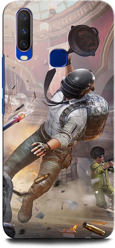 GRAFIQE Back Cover for Vivo Y12 1904/PD1901EF_EX PUBG, GAME, PLAYERUNKNOWNBATTLEGROUNDS  (Multicolor, Shock Proof, Pack of: 1)