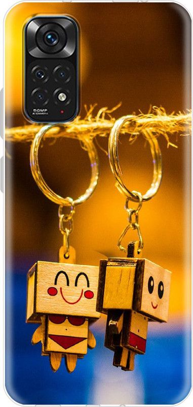 Nainz Back Cover for Redmi Note 11  (Multicolor, Grip Case, Silicon, Pack of: 1)
