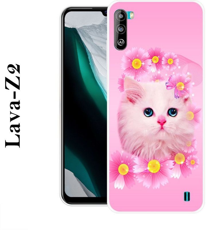 VITARO Back Cover for Lava Z2  (Multicolor, Grip Case, Silicon)