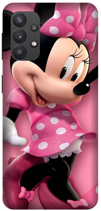Yoprint Back Cover for Samsung Galaxy M32 micky mouse Printed cover  (Multicolor, Hard Case)