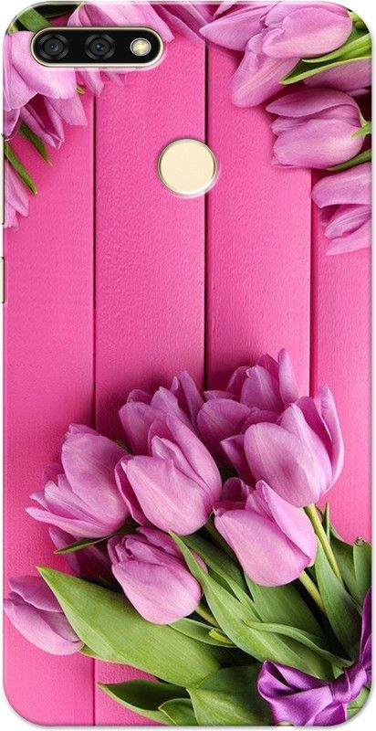 Hansviprint Back Cover for Honor 7C  (Multicolor, Grip Case, Silicon, Pack of: 1)