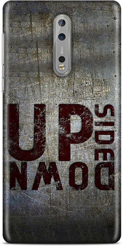 Sankee Back Cover for NokIa 8  (Grey, Hard Case)