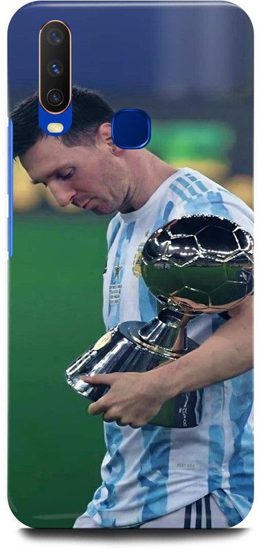 play fast Back Cover for Vivo Y17, 1902 LIONEL, MESSI, ARGENTINA, CUP, 10, MESSI  (Blue, Hard Case, Pack of: 1)