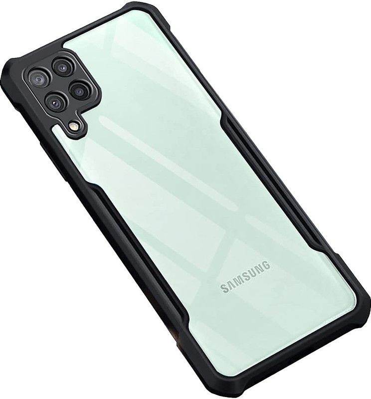 itrusto Back Cover for samsung galaxy a22  (Transparent, 3D Case, Pack of: 1)
