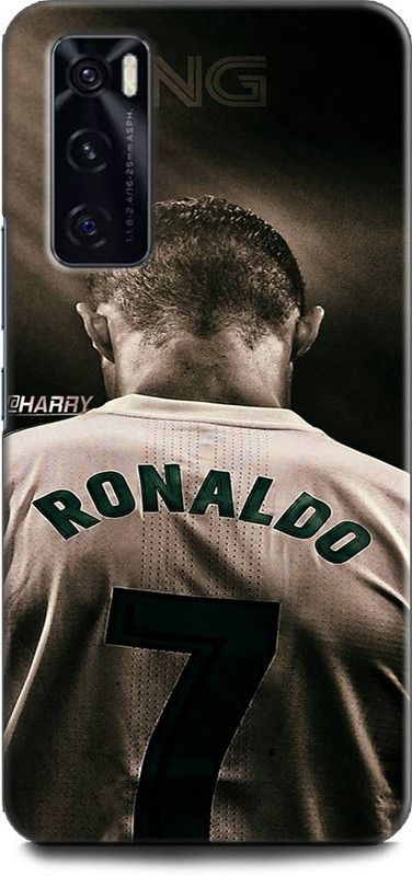 Afterglow Back Cover for Vivo V20 SE RONALDO, CR7, FOOTBALL, NUBIA, REAL MADRID, STOCK, CALCIO, JUVENTUS  (Multicolor, Shock Proof, Pack of: 1)