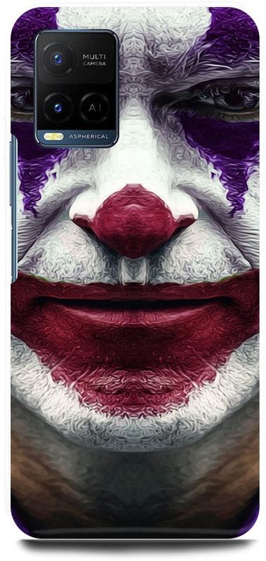 play fast Back Cover for Vivo Y21T, V2135 NEW, JOKER, ANONYMOUS, BLADE, HACKER, MASK  (Multicolor, Hard Case, Pack of: 1)