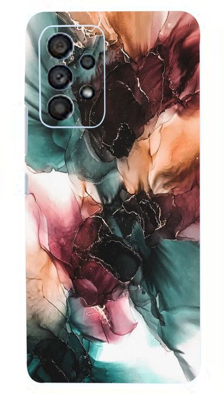 CLAXA Flower Texture Samsung Galaxy A33 5G Back Skin, Flower Texture Mobile Skin  (Flower Texture Skin With Super matte finish)