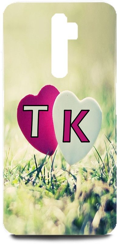 MP ARIES MOBILE COVER Back Cover for Redmi Note 8 Pro/MZB8310IN,T Loves K Name,T Name, K Letter, Alphabet,T Love K NAME  (Multicolor, Hard Case, Pack of: 1)