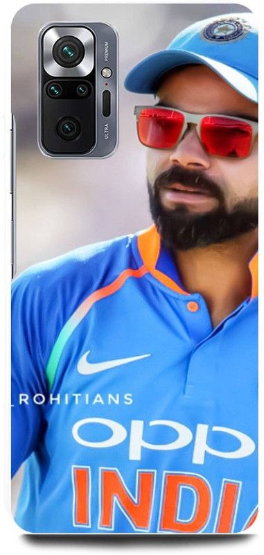 FRONK Back Cover for REDMI Note 10 Pro Max, VIRAT, KOHLI, INDIAN, PLAYER, RCB  (Blue, Hard Case, Pack of: 1)