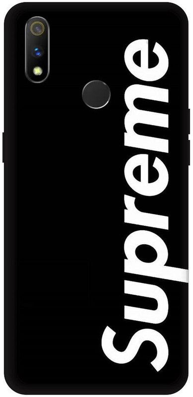 URCHIN Back Cover for Realme 3 Supreme, Supreme logo, Cool, Trand, Hub  (Multicolor, Shock Proof)