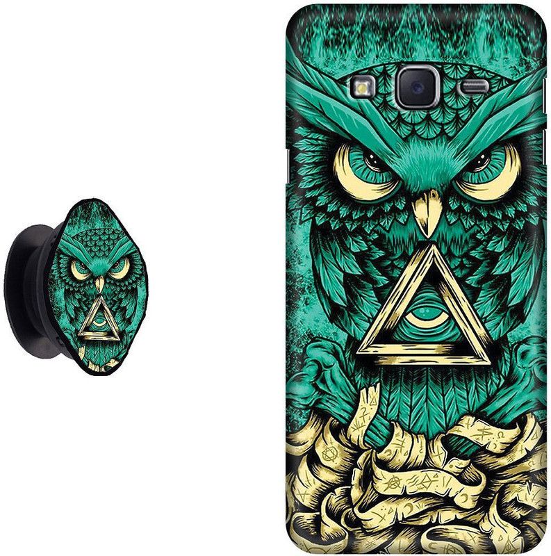 SPBR Back Cover for Samsung Galaxy On5  (Green, Yellow)