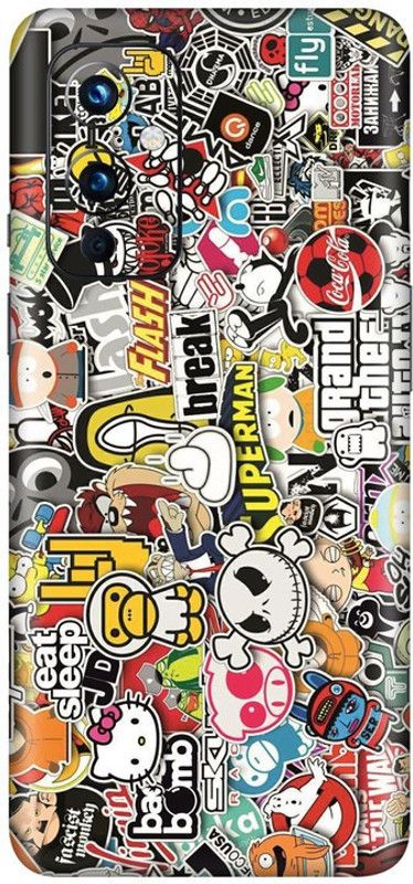 Yuckquee OnePlus 9 Mobile Skin  (Multicolor)