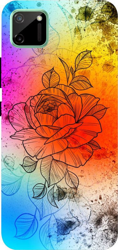 LIKELOOK Back Cover for Realme C11, ( Rose, Flower, Nature )  (Multicolor, Shock Proof, Pack of: 1)