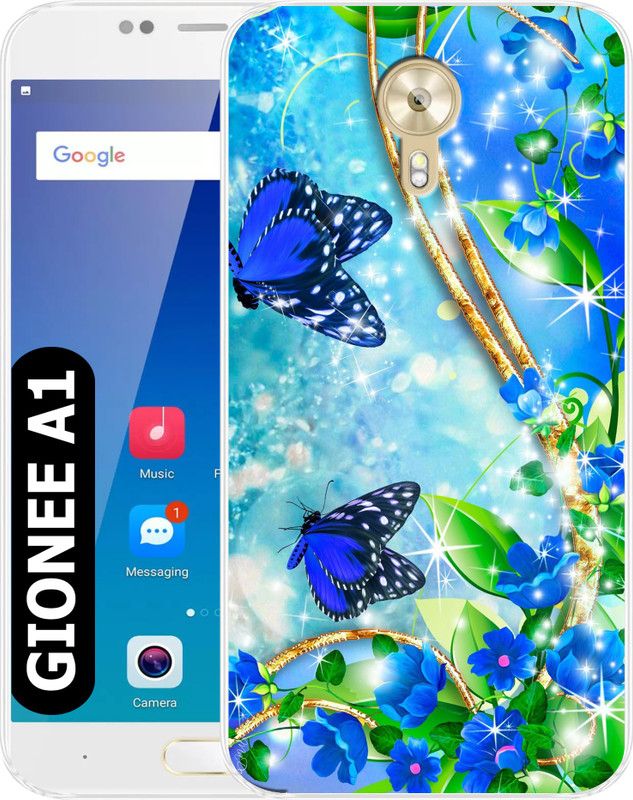 Cooltrend Back Cover for Gionee A1  (Multicolor, Flexible, Silicon, Pack of: 1)
