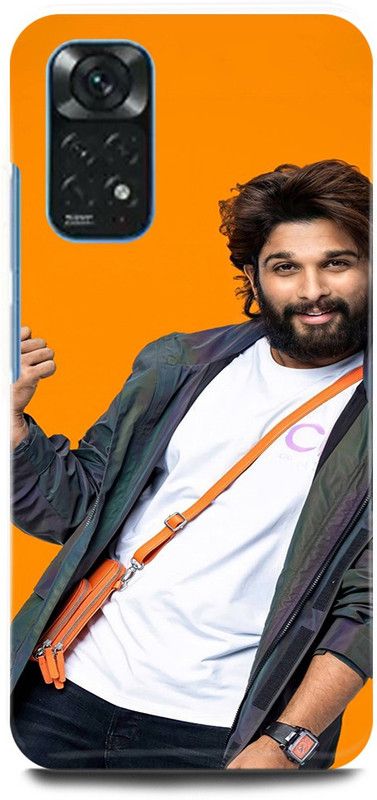 play fast Back Cover for POCO M4 Pro ALLU, ARJUN, SOUTH, ACTOR, HERO  (Yellow, Hard Case, Pack of: 1)