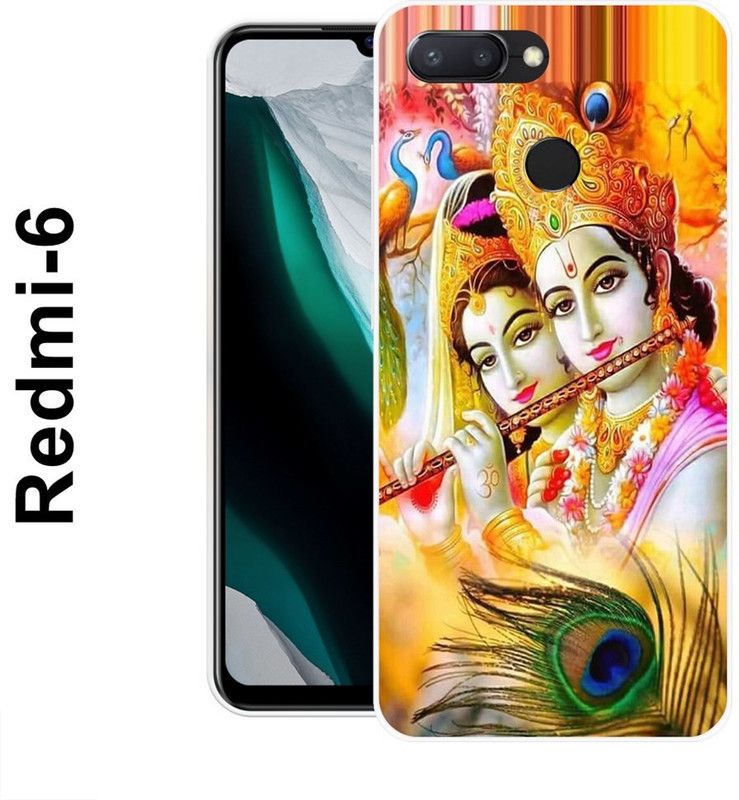KLC Back Cover for Redmi 6  (Multicolor, Grip Case, Silicon)