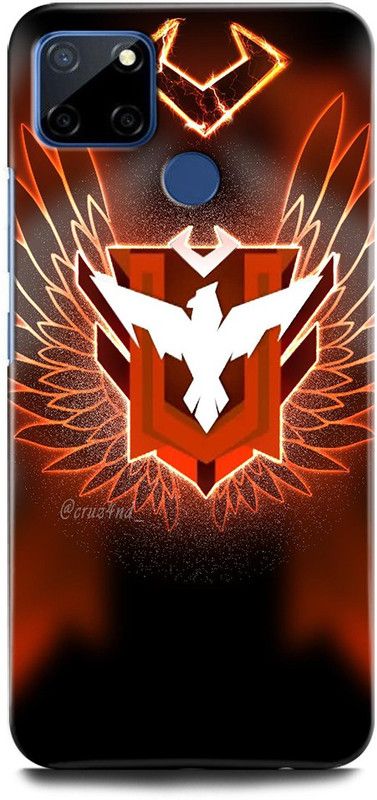 ORBIQE Back Cover for Realme C12 RMX2189 FREEFIRE, JUEGO, GUN, METAL, FIRE, BACKGROUND, GAME, ARMY  (Multicolor, Shock Proof, Pack of: 1)