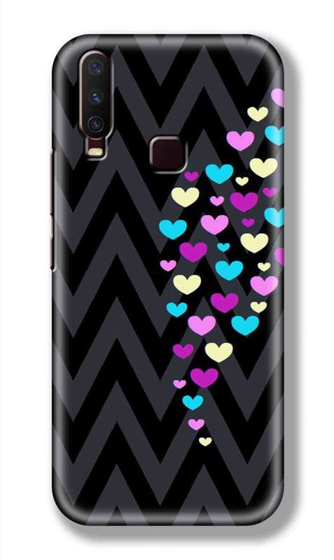 HIDENPILLAR Back Cover for Vivo Y12  (Multicolor, 3D Case)
