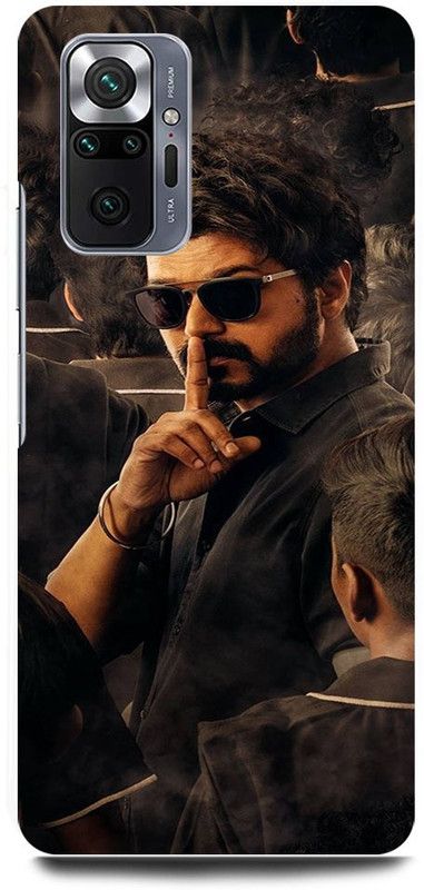 FRONK Back Cover for REDMI Note 10 Pro, VIJAY, THALAPATHY, SOUTH, ACTOR, HERO, MASTER  (Black, Hard Case, Pack of: 1)