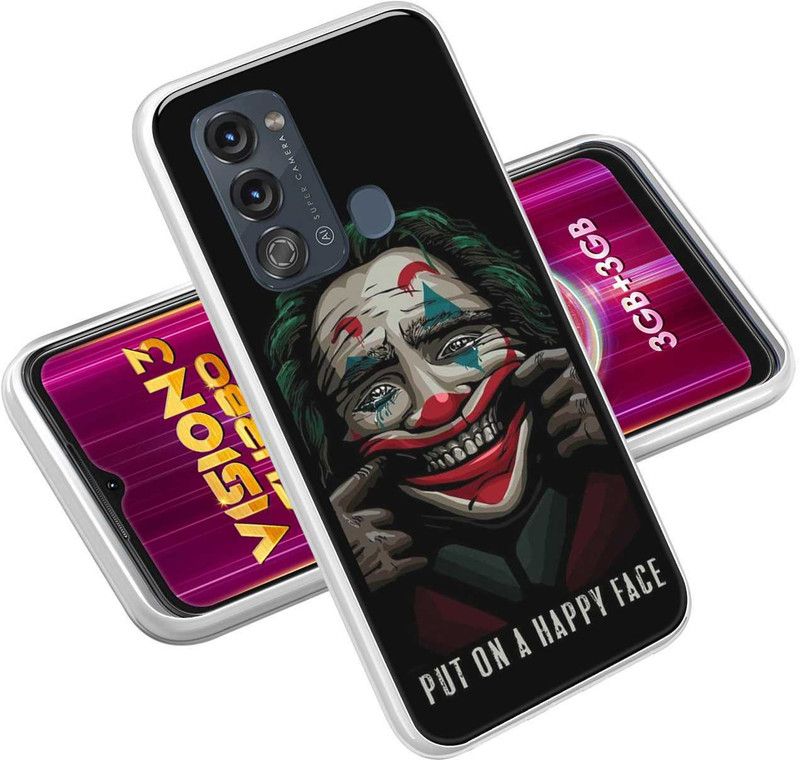 Vascase Back Cover for Itel Vision 3 Turbo  (Multicolor, Dual Protection, Silicon, Pack of: 1)