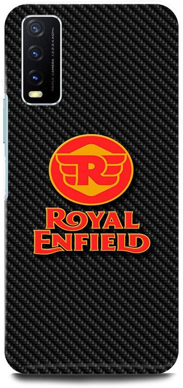 play fast Back Cover for Vivo Y20G, v2065 ROYAL, ENFIELD, BULLET, CLASSIC, BIKE, LOVER, RACER  (Black, Hard Case, Pack of: 1)