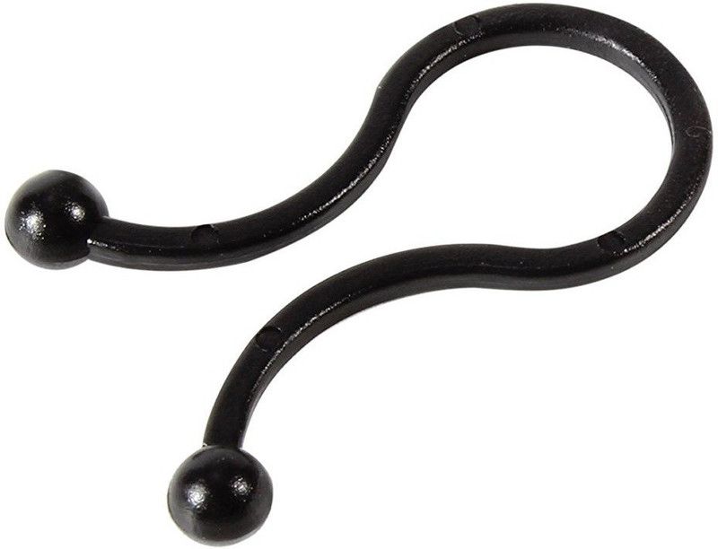 AADYA U Shape Nylon Round Tips Twist Lock Cable Tie, Pack Of 30 Cable Protector  (Black)
