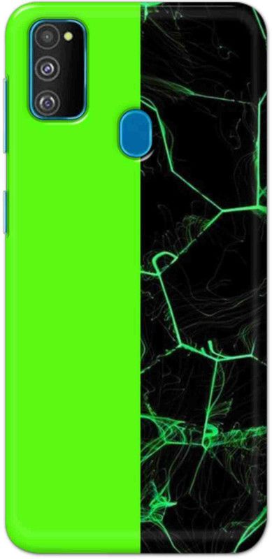 NDCOM Back Cover for Samsung Galaxy M30s Neon Marble Printed  (Multicolor, Hard Case, Pack of: 1)