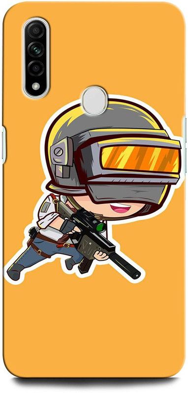 GRAFIQE Back Cover for OPPO A31 CPH2015 PUBG, GAME, PLAYERUNKNOWNBATTLEGROUNDS  (Multicolor, Shock Proof, Pack of: 1)