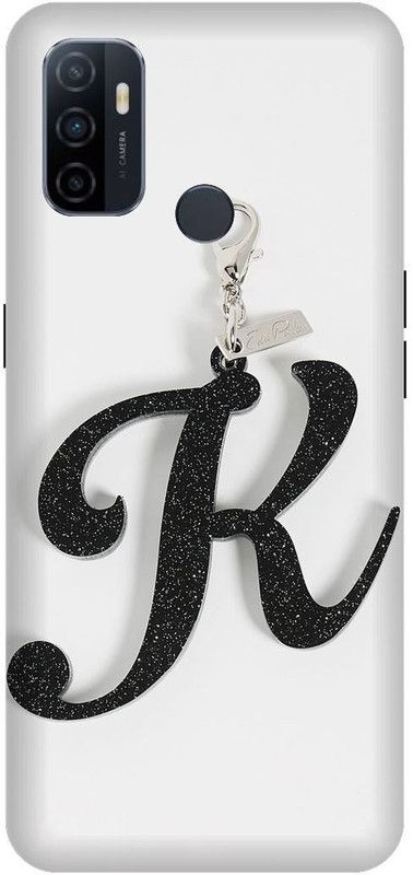 PHONE WALEY.COM Back Cover for OPPO A33 (4G) , CPH2137 ,K letter,K name K word , Printed Back Cover  (White, Hard Case, Pack of: 1)