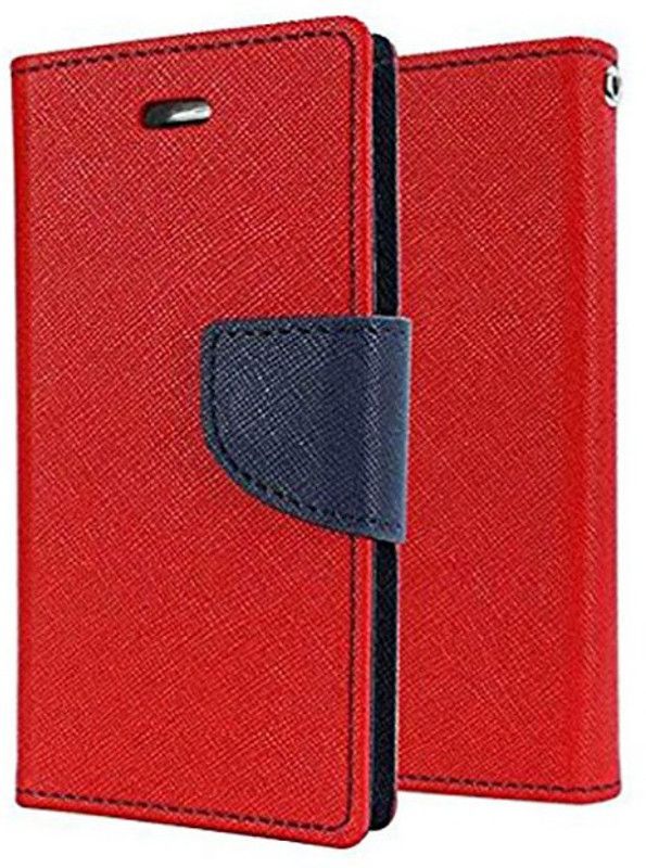 AUTOCASE Flip Cover for Oppo A37f, Oppo A37  (Red, Shock Proof, Pack of: 1)