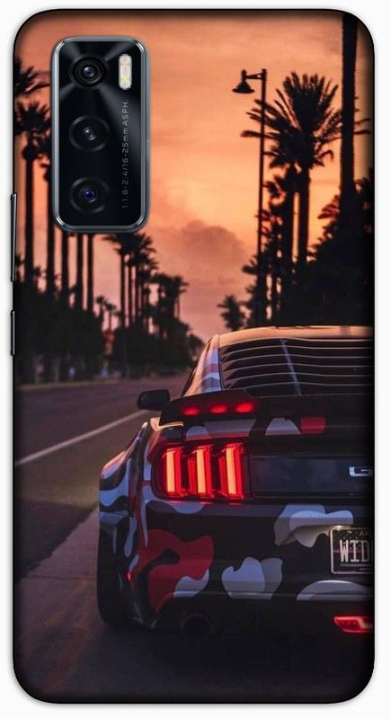 CROKIAN Back Cover for ViVO V20 SE Car Back Cover  (Multicolor, Hard Case, Pack of: 1)
